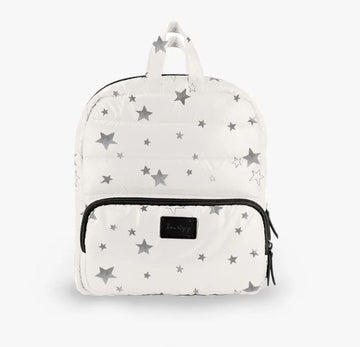 7AM Midi Backpack Print White Stars