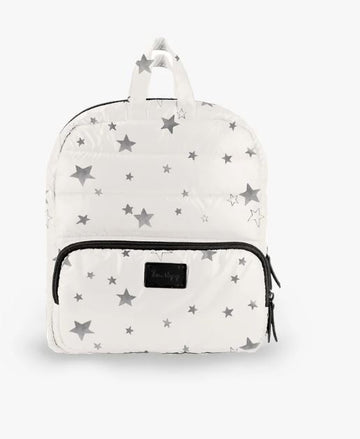 7AM Mini Backpack Print Stars White