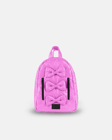 7AM Mini Bows Backpack Hot Pink