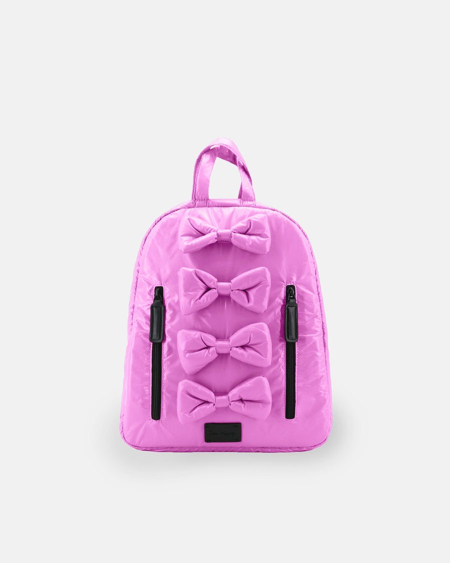 7AM Midi Bows Backpack Hot Pink