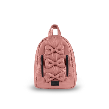 7AM Mini Bows Backpack Rose Dawn
